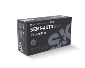 SK Ammunition - .22LR Semi-Auto Rifle - Box of 50