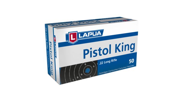 Lapua - .22LR - Pistol King - Box of 50