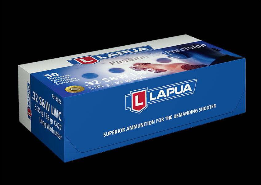 Lapua - Ammunition .32 S&W 83gr. LWC - C427 - Box of 50