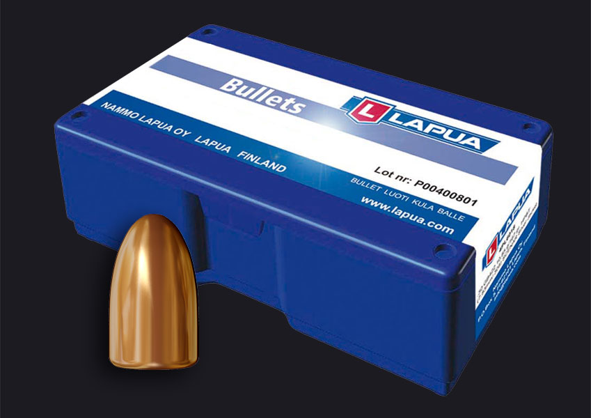 Lapua - Bullets Bulk, 9mm Luger, 123gr. FMJ - R381 - Box of 1000