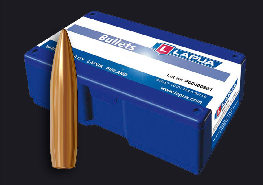 Lapua - Bullets, 6.5mm, 144gr. FMJ - B343 - Box of 100
