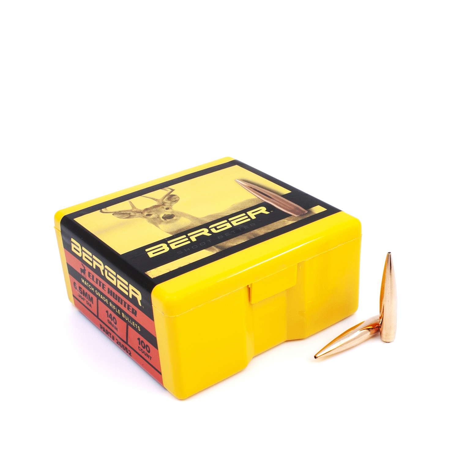 Berger Bullets - 6.5mm 140gr Elite Hunter - Box of 100