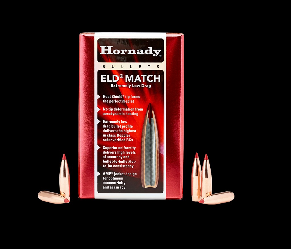 Hornady - Bullets .30cal (.308) 168gr ELD Match - Box of 100
