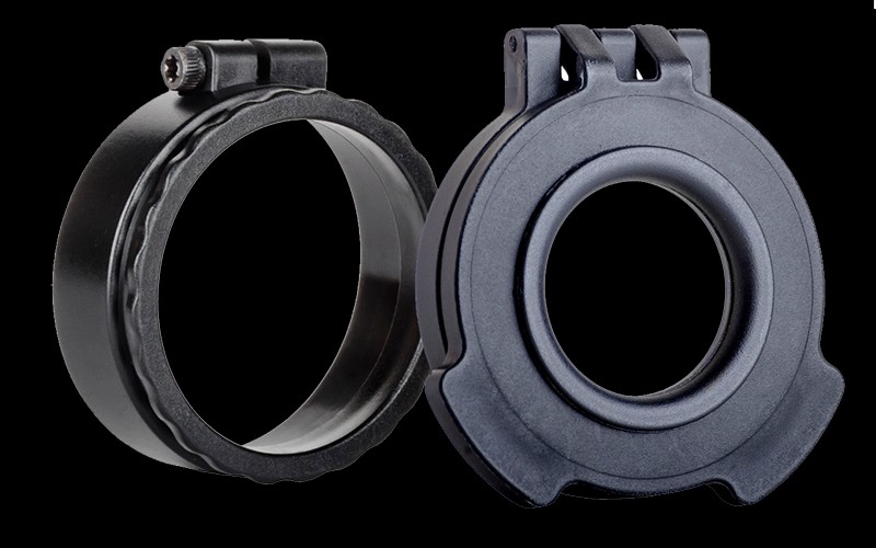 Clear Tactical Flip Cover w Adapter Ring, Ocular, fits NF NXS 3.