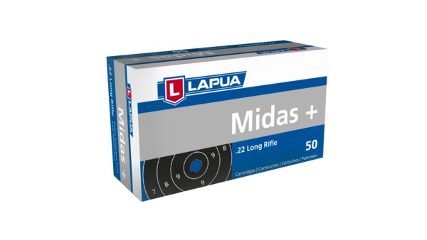 Lapua - .22LR - Midas + - Box of 50