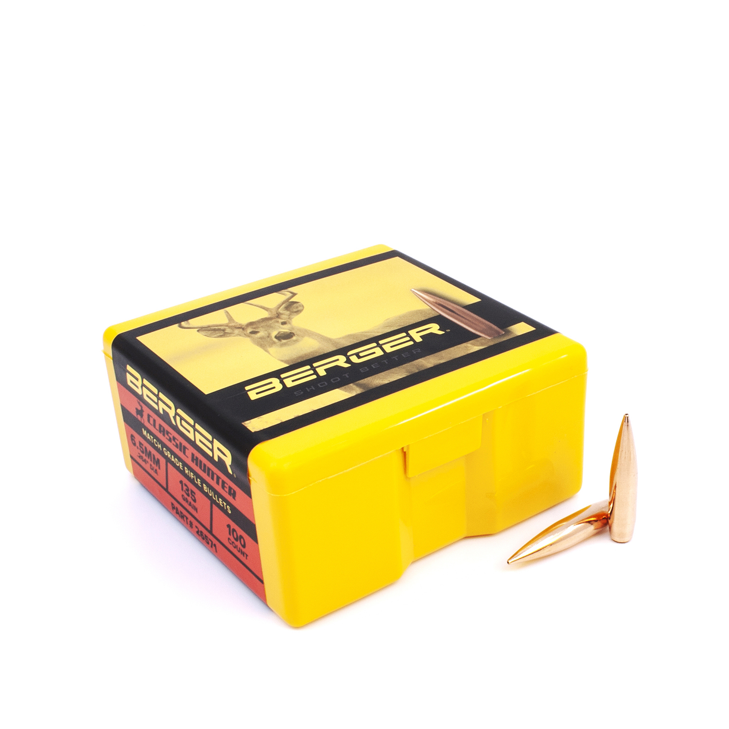 Berger Bullets - 6.5mm 135gr Classic Hunter - Box of 100