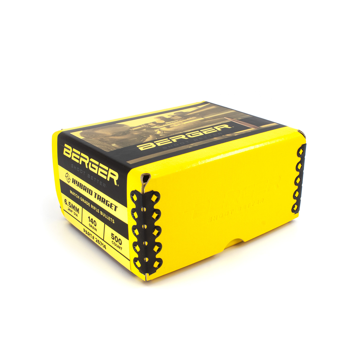 Berger Bullets - 6.5mm 140gr Hybrid Target per 500