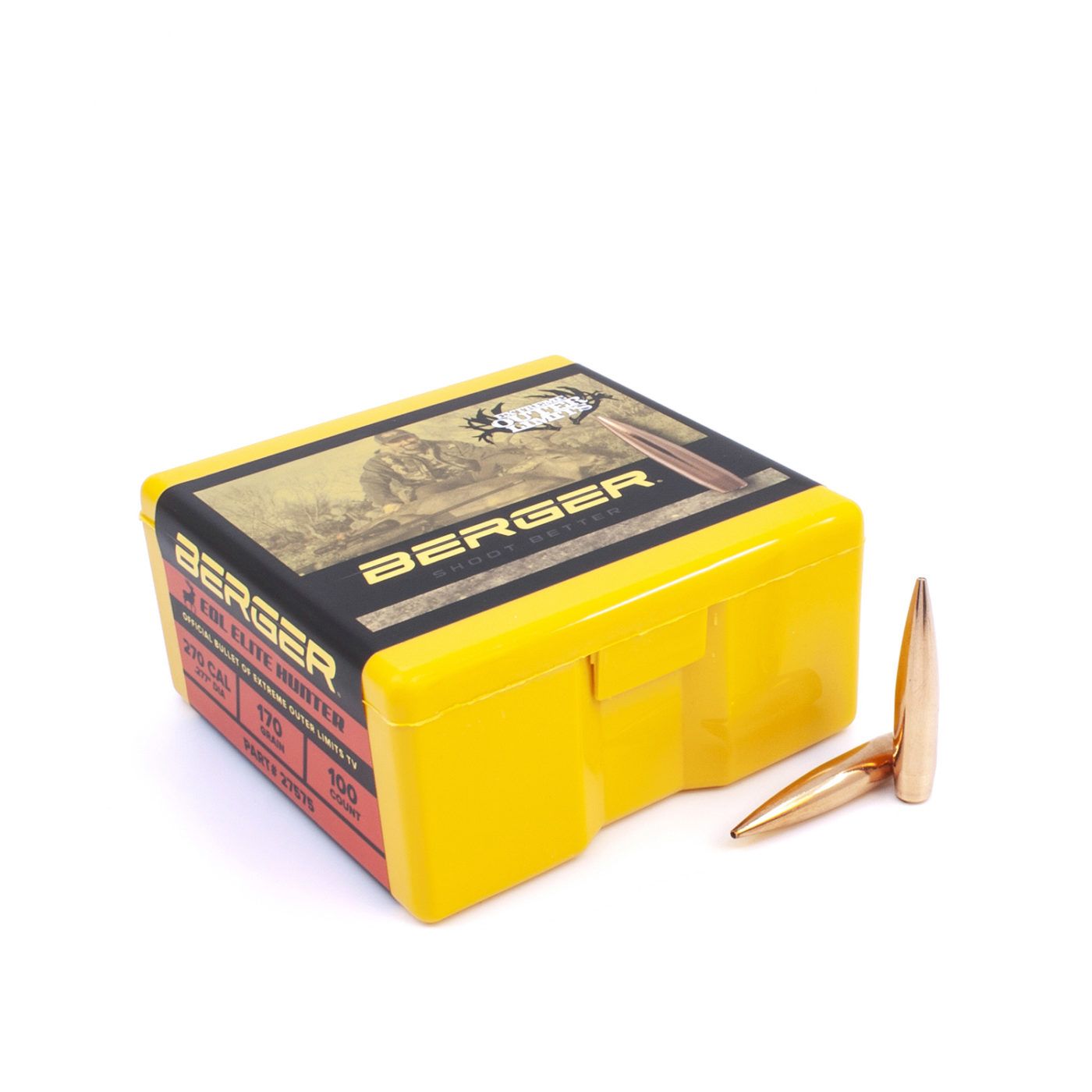 Berger Bullets - .270 cal, 170 gr. EOL Elite Hunter - Box of 100
