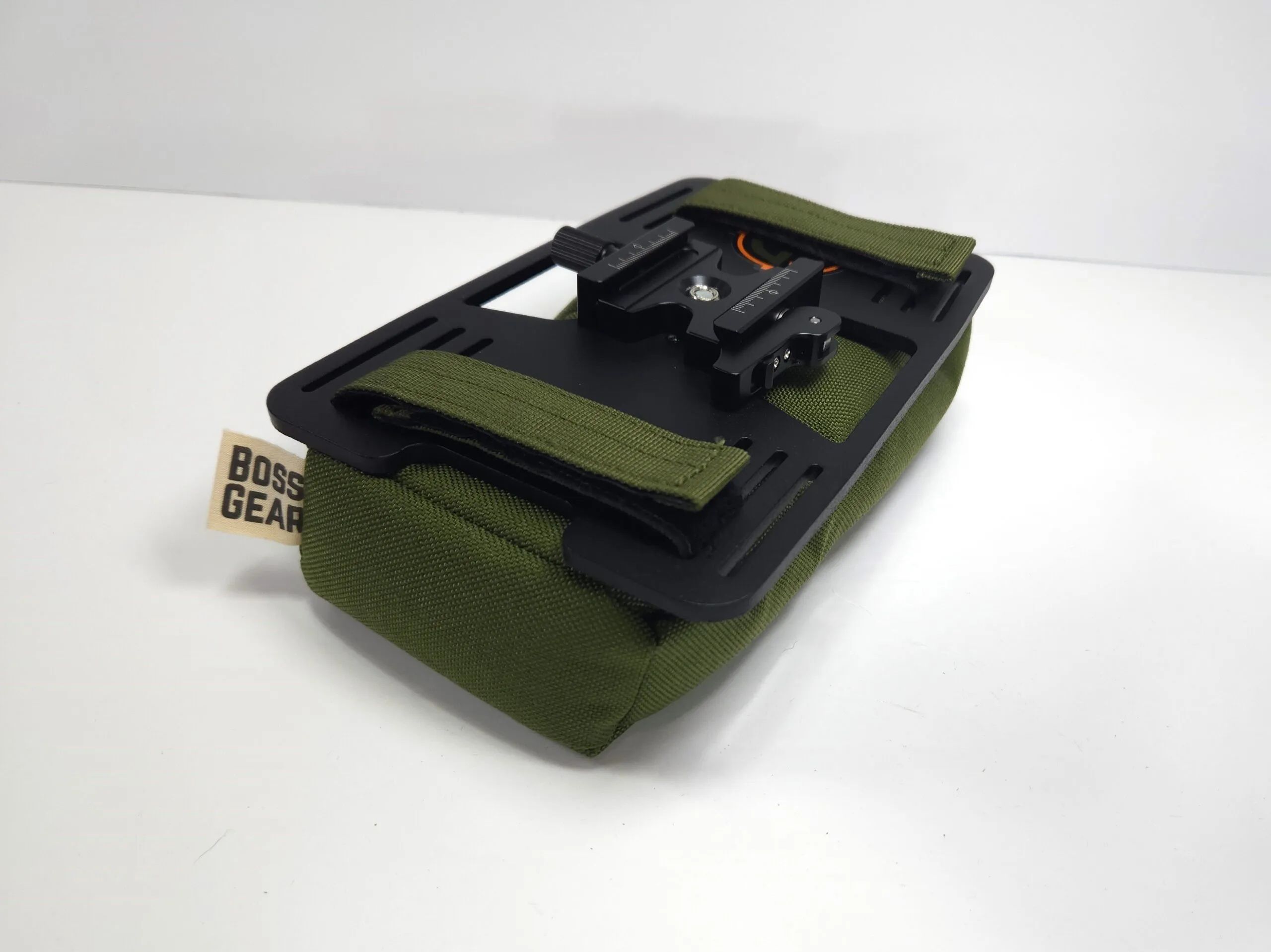 BOSSGear Rail Bag with Engage Precision Arca Plate & Clamp - Coy