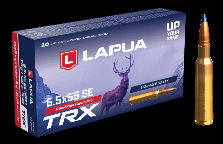 Lapua - Ammunition 6.5x55 SE 120gr TRX - Box of 20