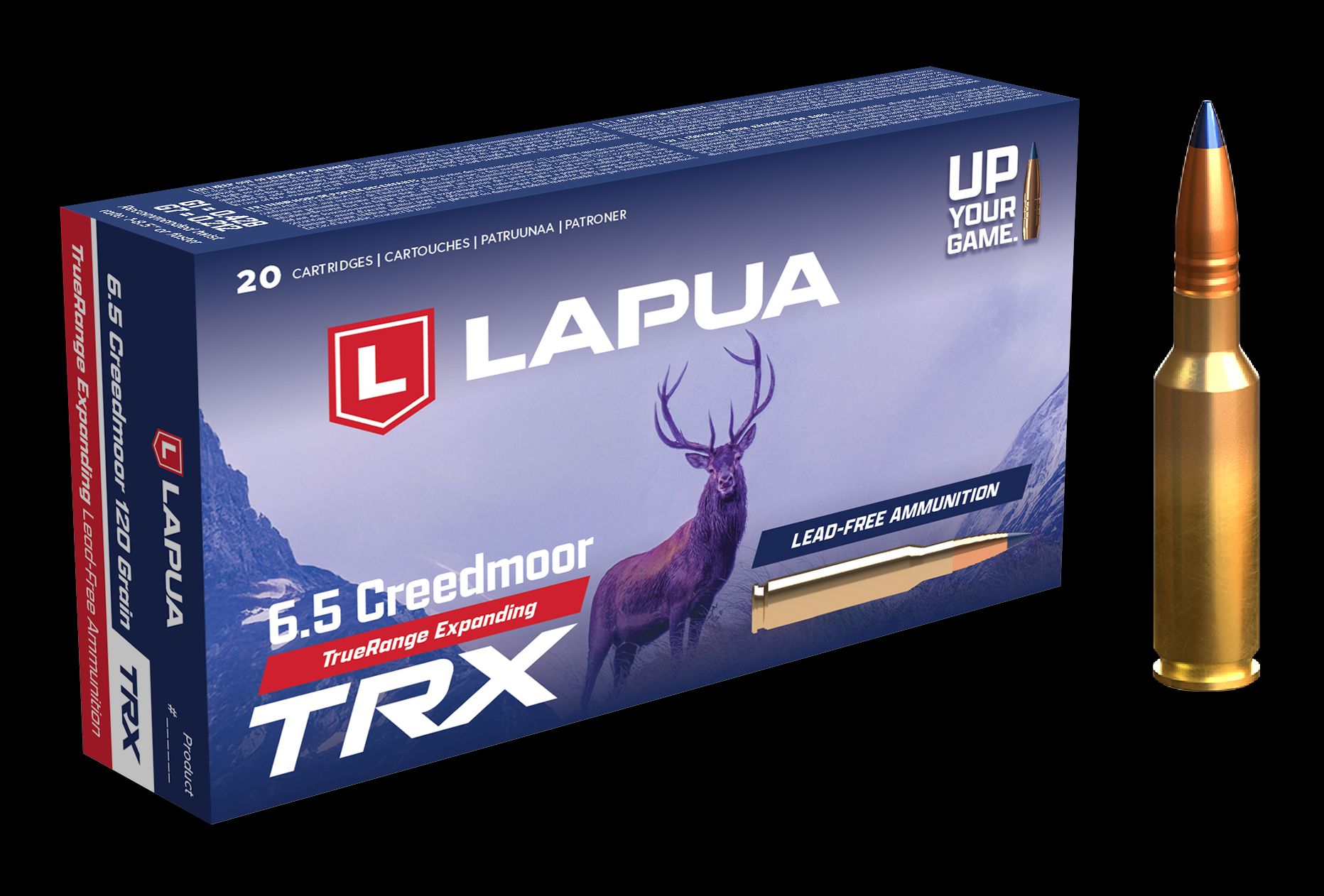 Lapua - Ammunition 6.5 Creedmoor 120gr TRX - Box of 20