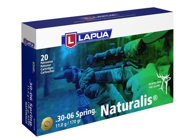 Lapua - Ammunition .30-06 Springfield 170gr Naturalis- Box of 20