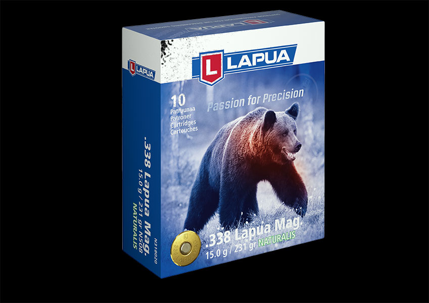 Lapua - Ammunition .338 Lapua Magnum 231gr Naturalis - Box of 10
