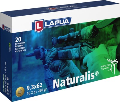 Lapua - Ammunition 9.3X62 250gr Naturalis - Boxes of 20