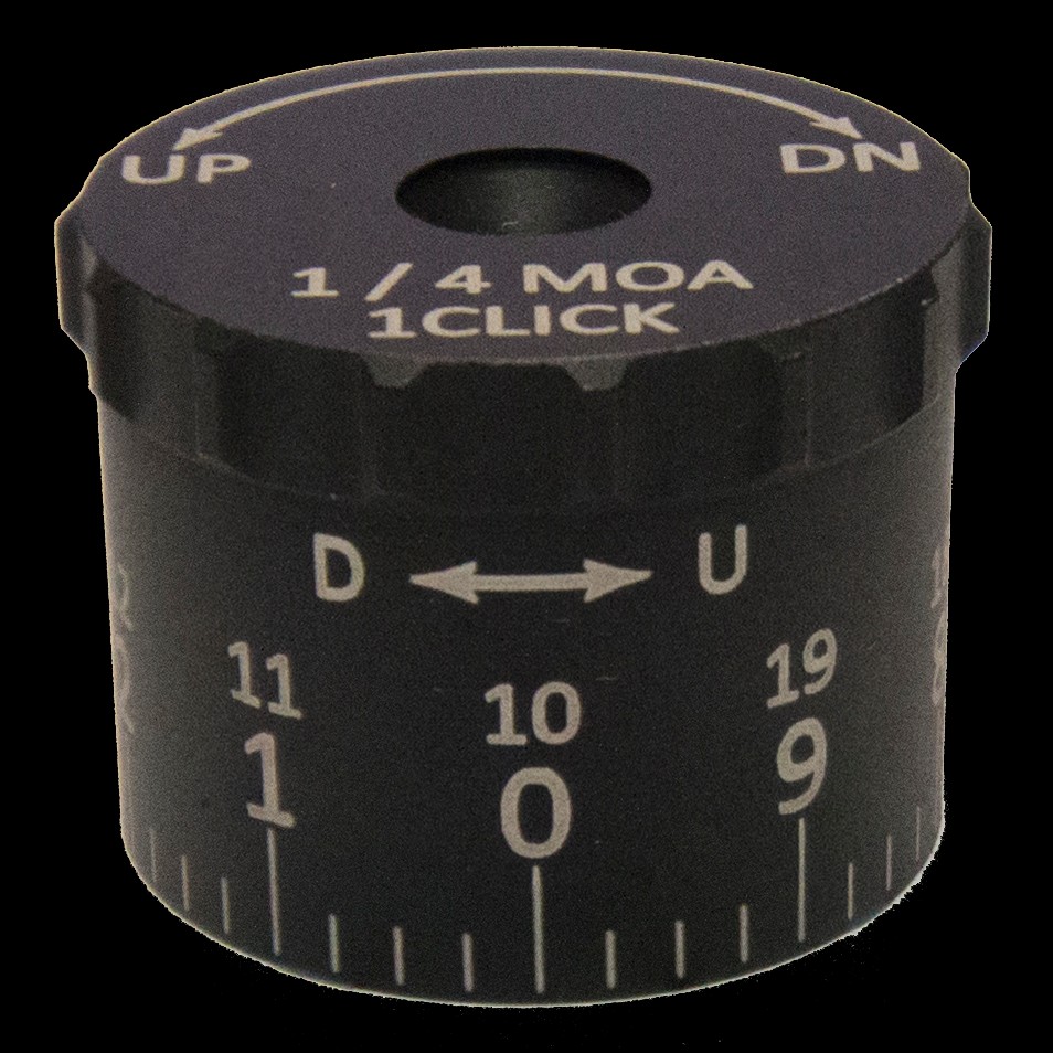 Sightron - Tactical ElevationÂ Turret - 1/4 MOA Clicks, 19 MOA