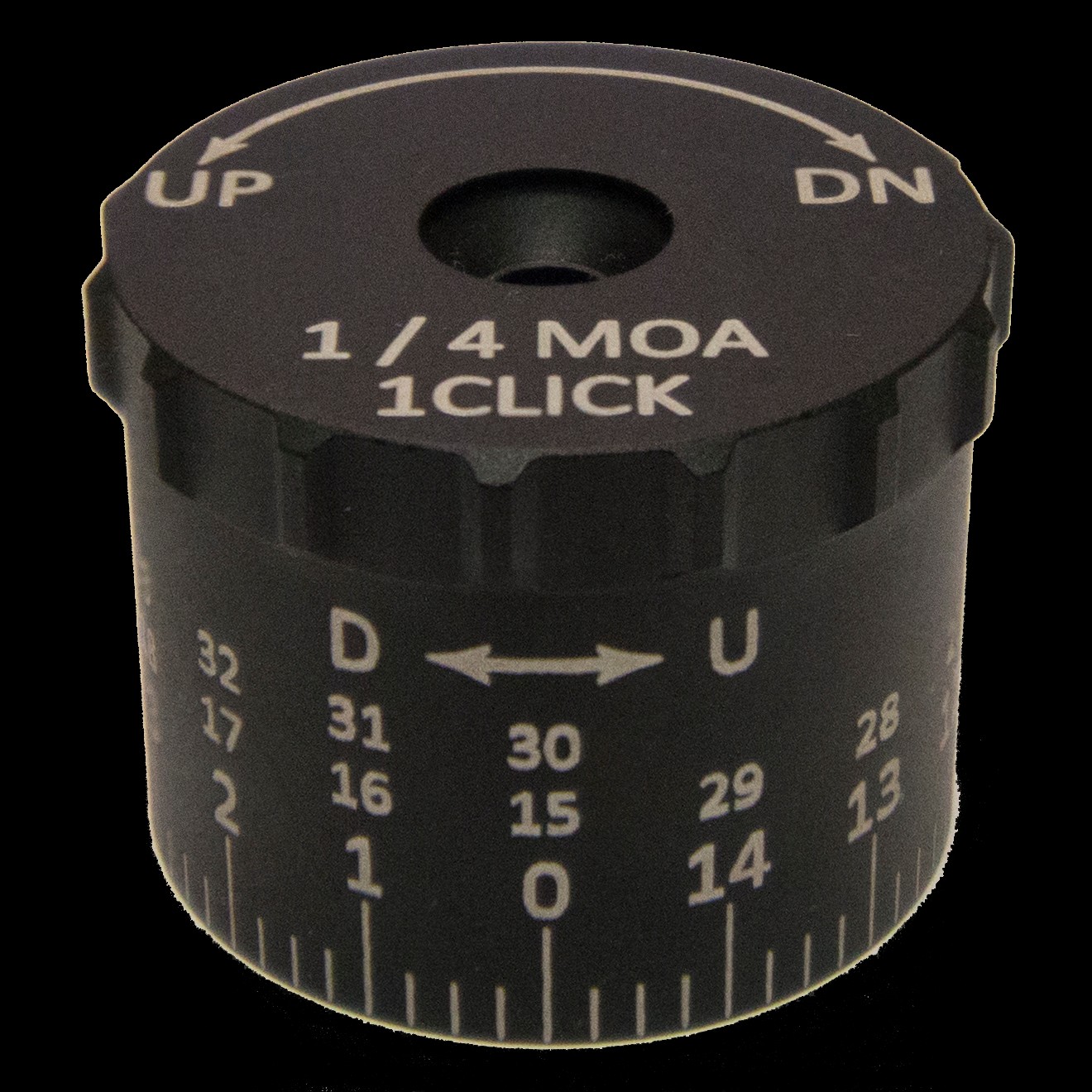 Sightron - Tactical ElevationÂ Turret - 1/4 MOA Clicks, 40 MOA