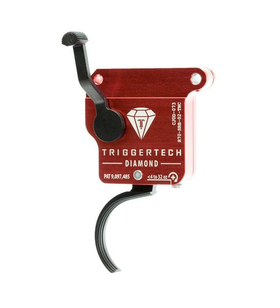 TriggerTech - Rem700 Diamond Trigger - Trad. Curved No BR