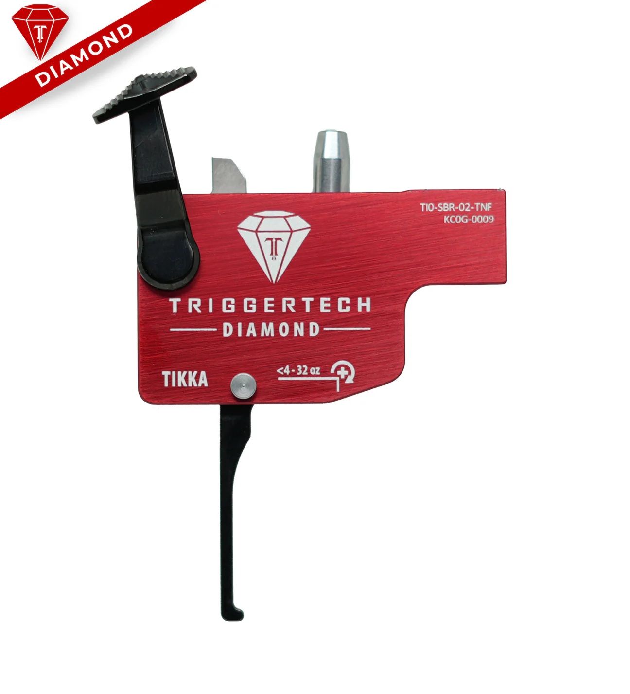 TriggerTech - Tikka Diamond Trigger - Single Stage PVD Flat